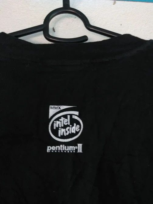 Microsoft Offer me🔥 Y2K MILLENIUM INTEL PENTIUM II TEE Size US XL / EU 56 / 4 - 5 Thumbnail