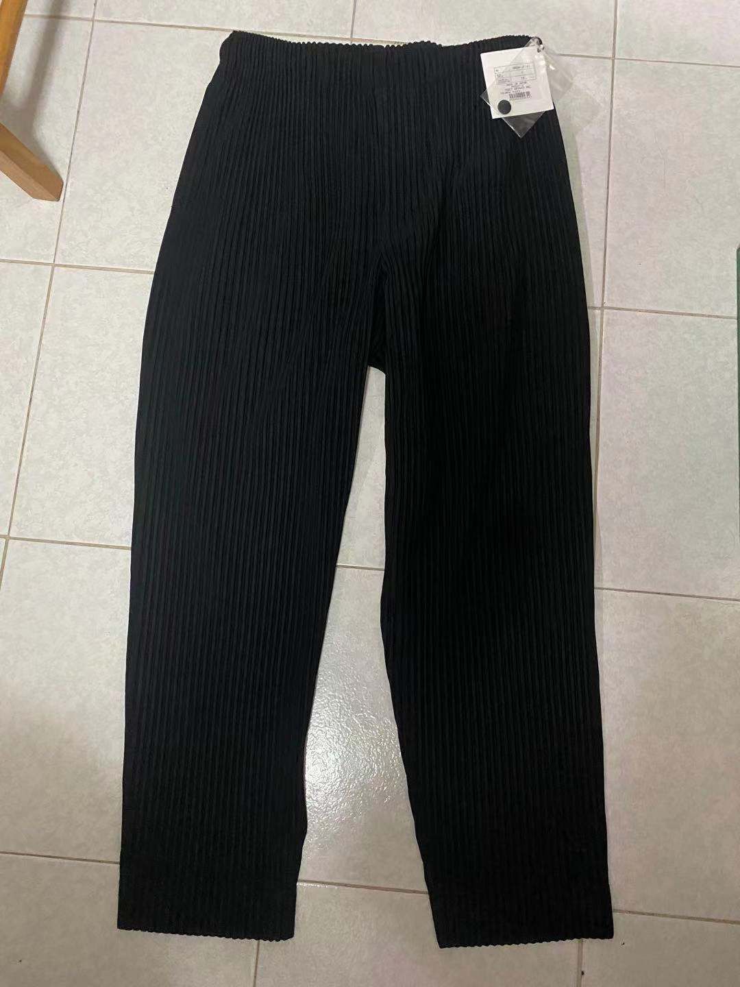 Issey Miyake Issey Miyake Homme Plisse Pleated Pants Black Size US 32 / EU 48 - 1 Thumbnail