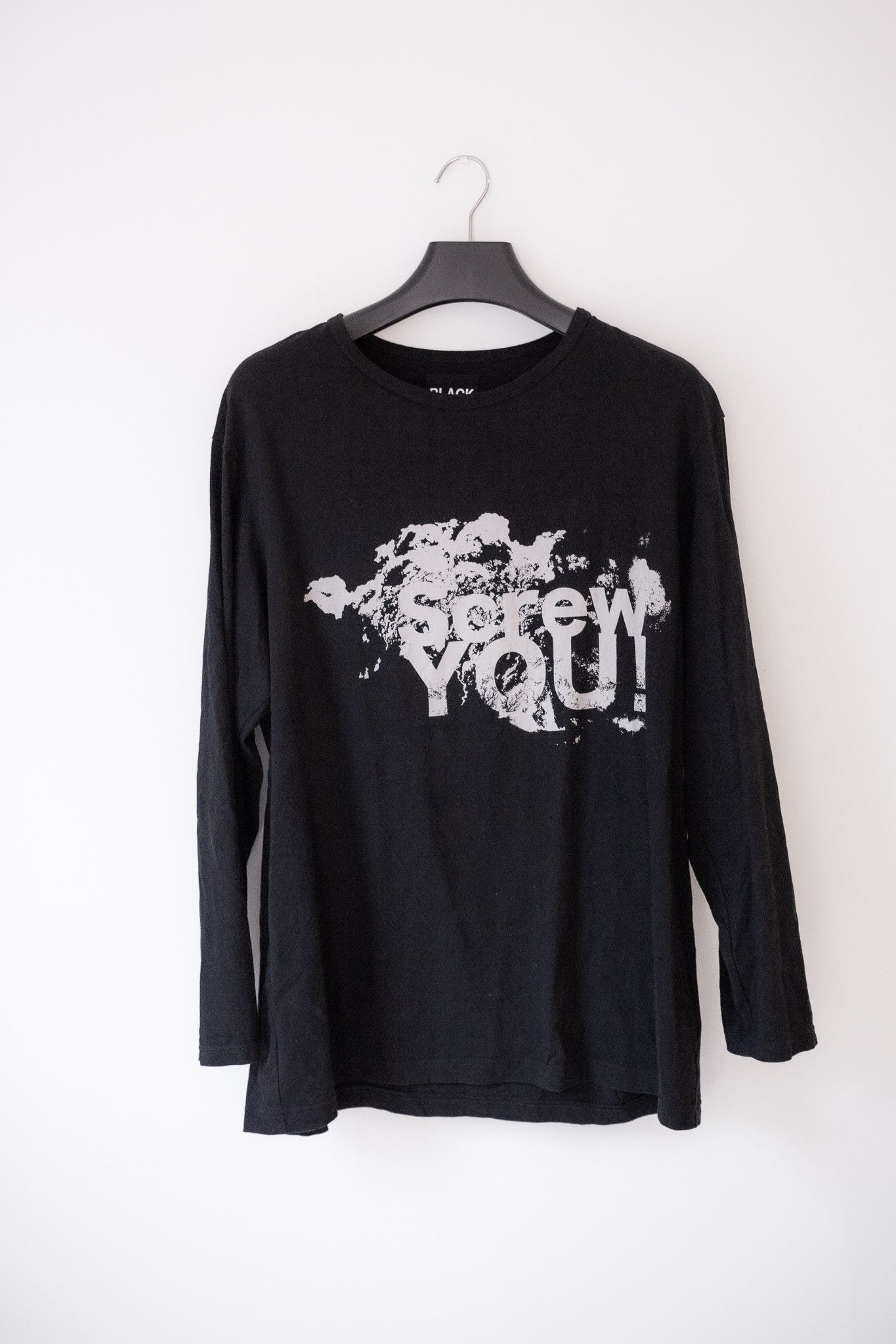 Yohji Yamamoto Oversized "Screw You" Tee Size US M / EU 48-50 / 2 - 1 Thumbnail
