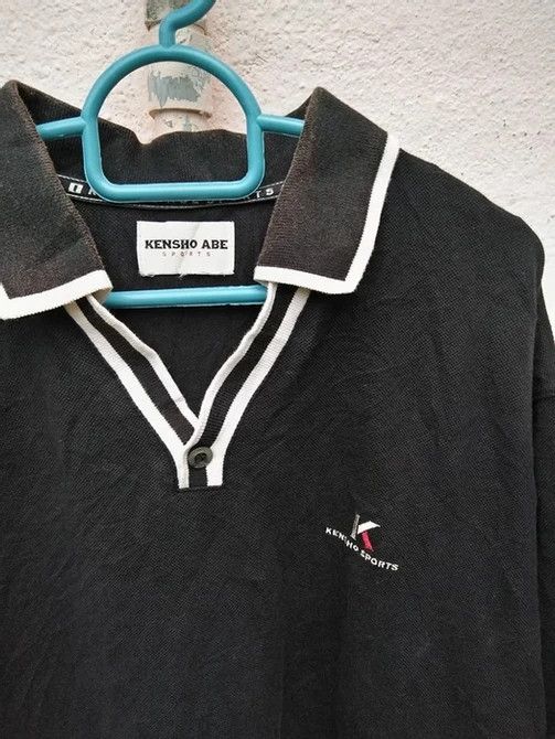 Japanese Brand Kensho Abe POLO T SHIRTS Size US L / EU 52-54 / 3 - 4 Thumbnail