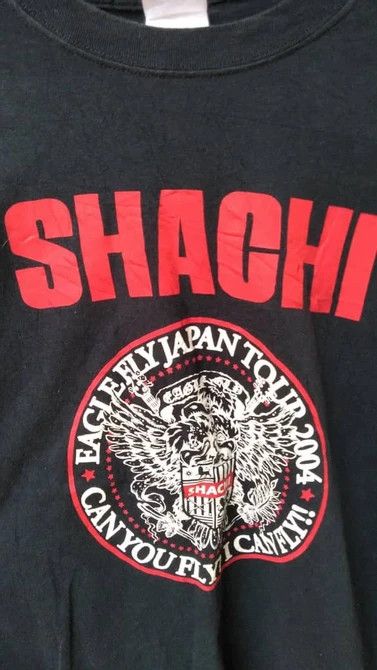 Band Tees 💥2004 SHACHI PUNK ROCK EAGLE FLY TOUR MISFITS T SHIRTS Size US L / EU 52-54 / 3 - 3 Thumbnail