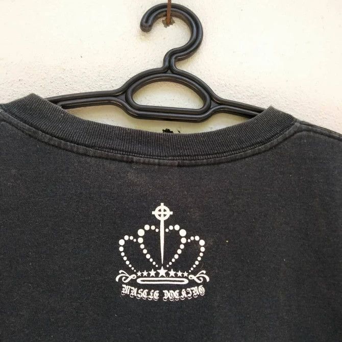 Japanese Brand 🔥 Nice Sunfaded BRASS & OI! PUNK DINNER TEE Size US L / EU 52-54 / 3 - 4 Thumbnail