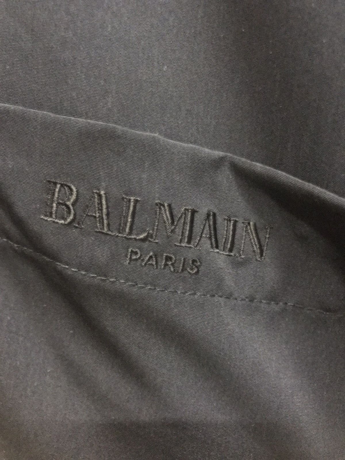 Balmain × Vintage Balmain Apron Black Size ONE SIZE - 12 Thumbnail