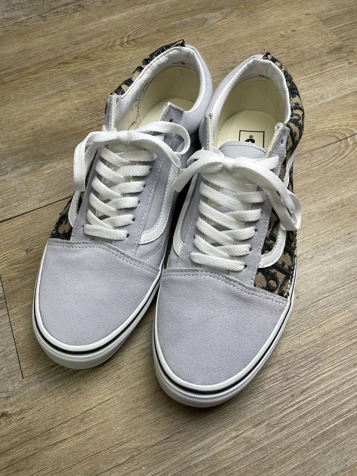 Vans CUSTOM Vans x Dior Grailed