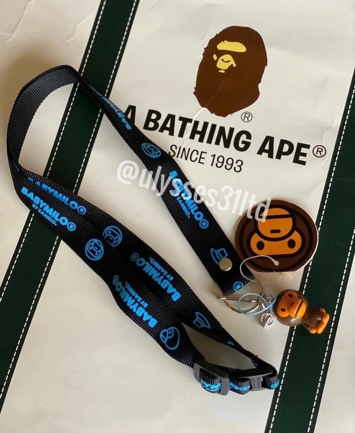 Bape Baby cheapest Milo Sanrio Lanyard