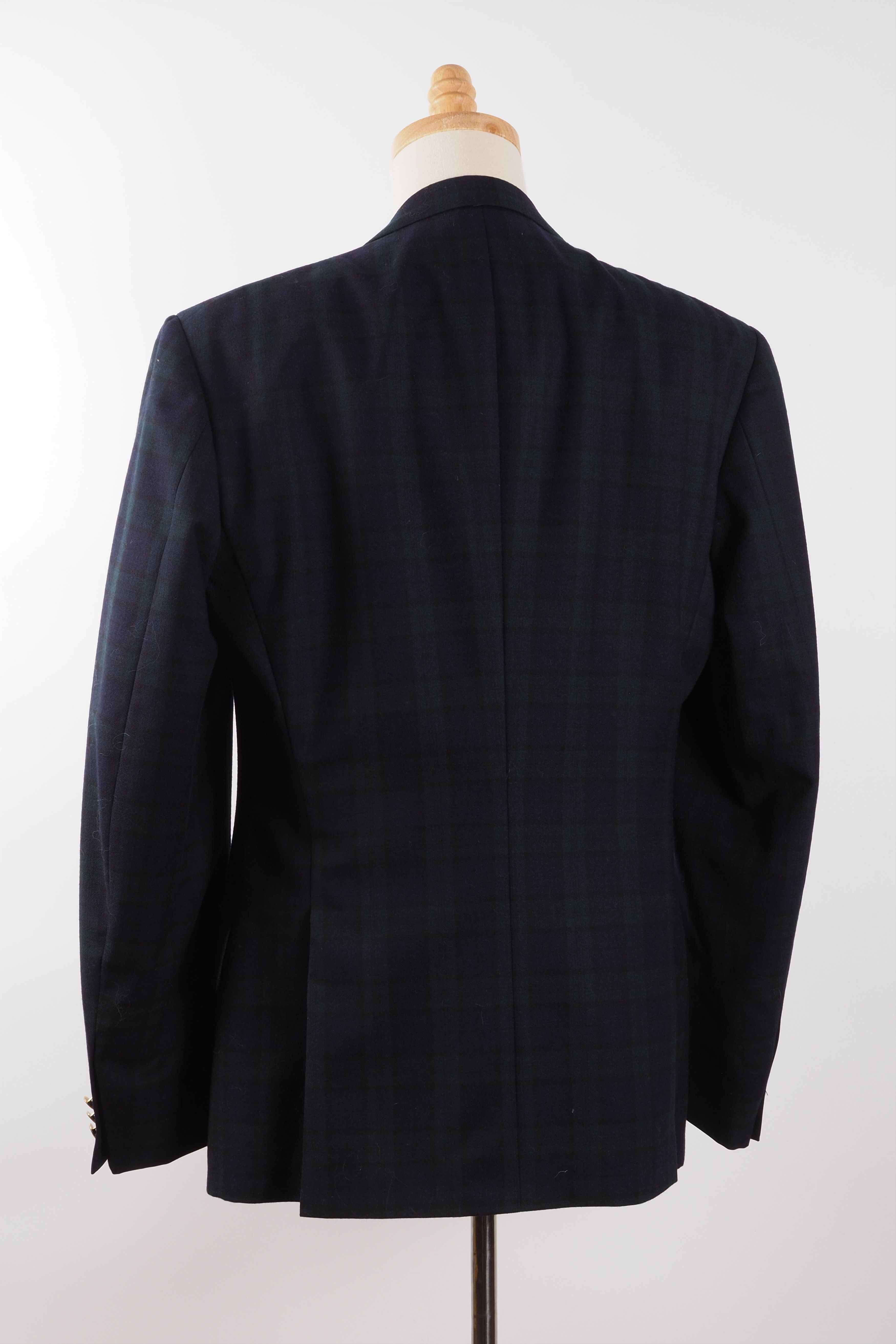 Burberry × Burberry Prorsum Burberry Vintage Plaid Check Blazer Sport Coat Jacket 54 44 Size 44R - 6 Thumbnail