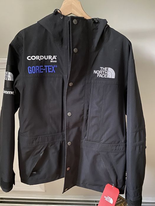 Supreme the north face deals expedition jacket black