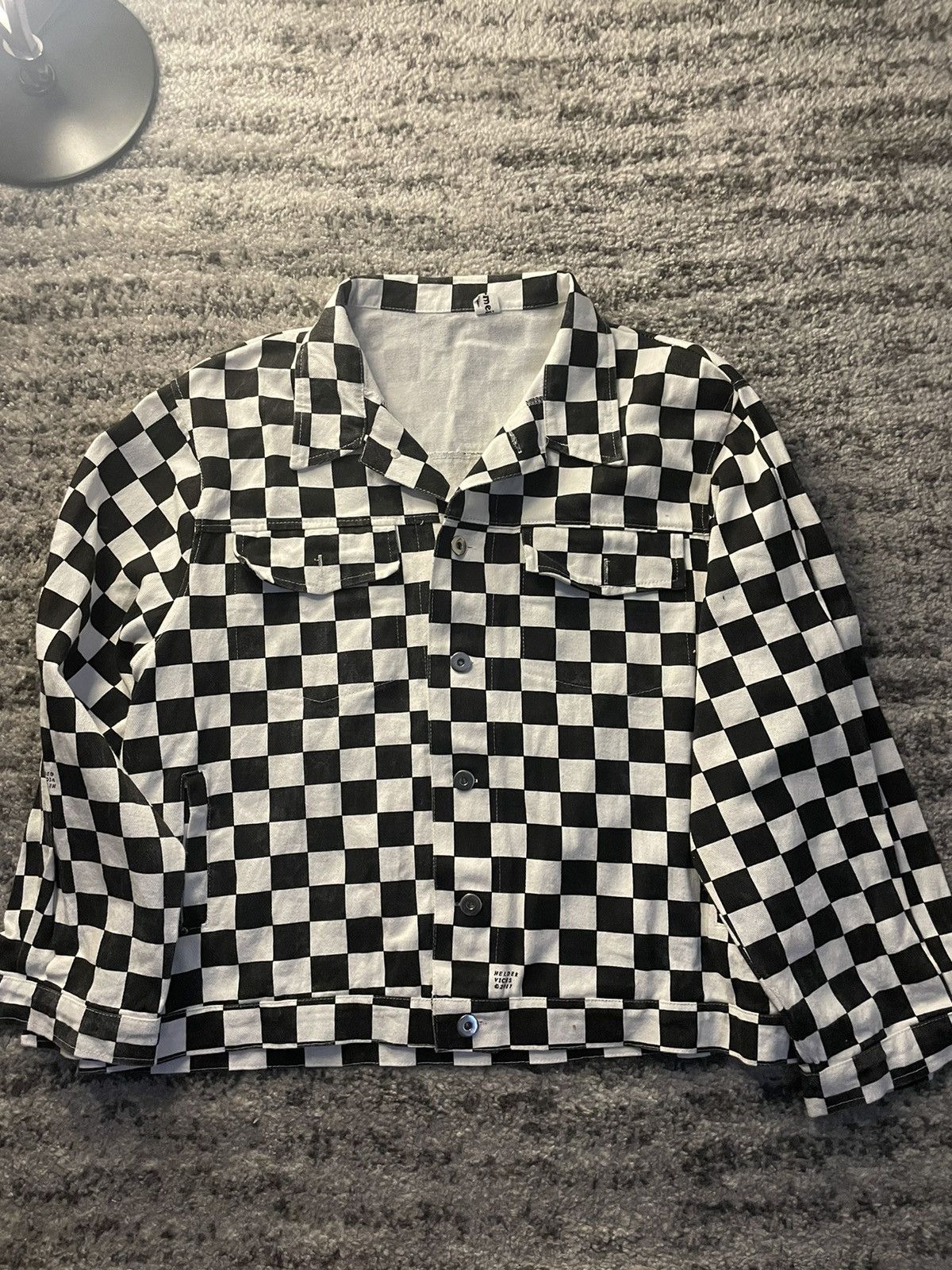 Gianni Mora × Helder Vices HELDER VICES CHECKERED  