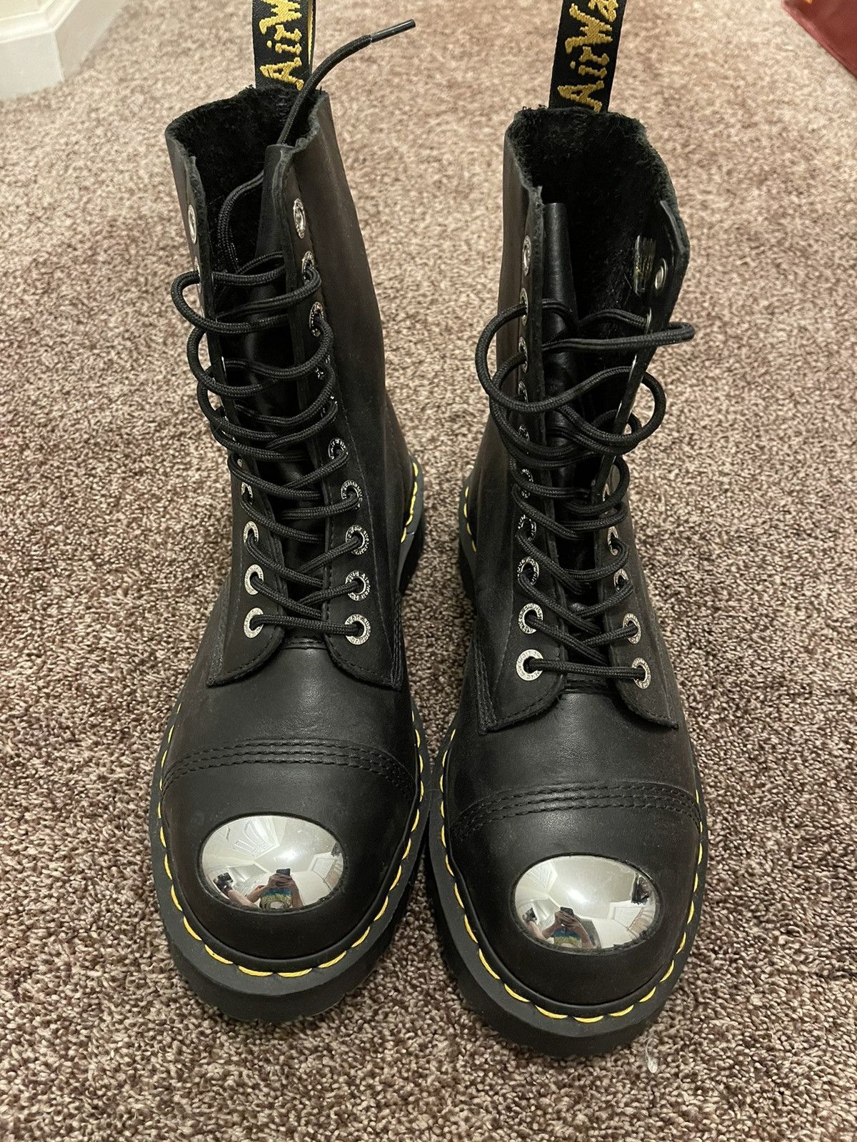 Dr. Martens Doc Martens 8761 BX exposed steel toe boot Size US 9 / EU 42 - 3 Thumbnail