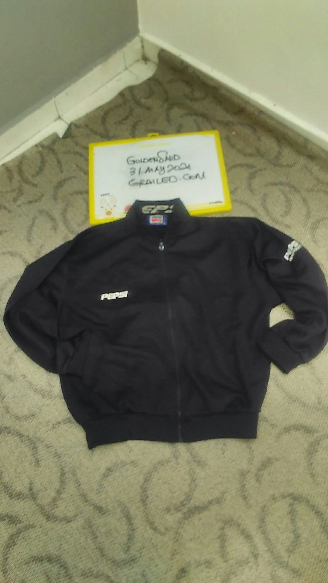 Vtg Pepsi Light Jacket