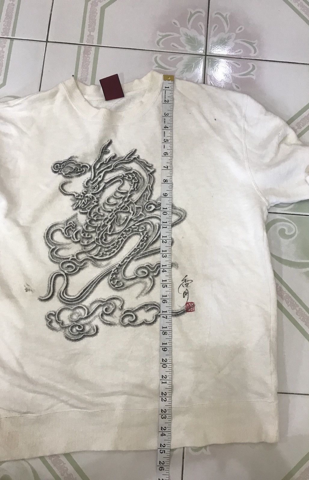 Japanese Brand × Vintage Vintage grasshither Dragon Travis Scott Fashion Style Size US M / EU 48-50 / 2 - 12 Thumbnail
