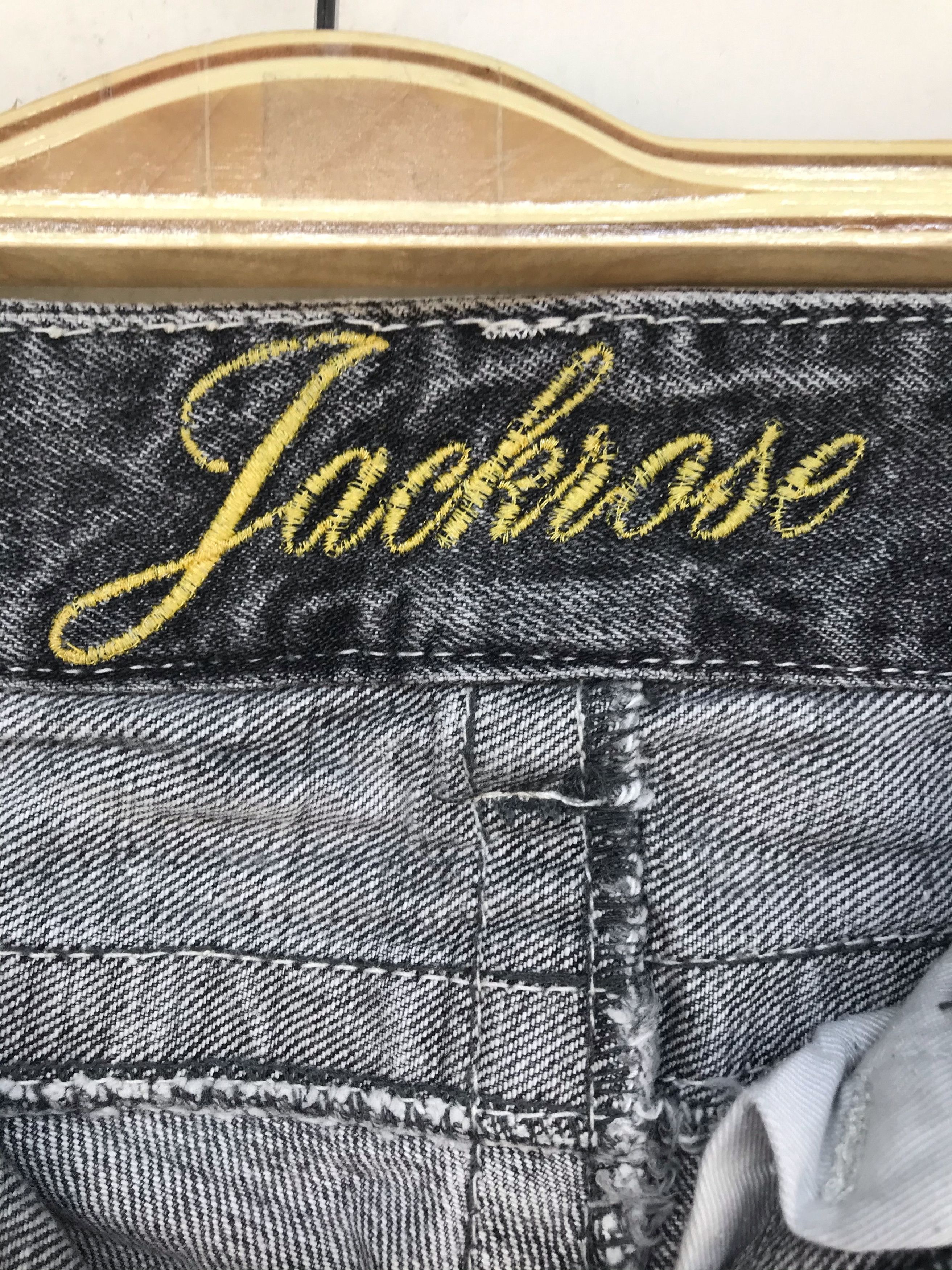 JACKROSE Vintage JACKROSE Japan Embroidered Star Denim Jeans Size US 30 / EU 46 - 16 Thumbnail