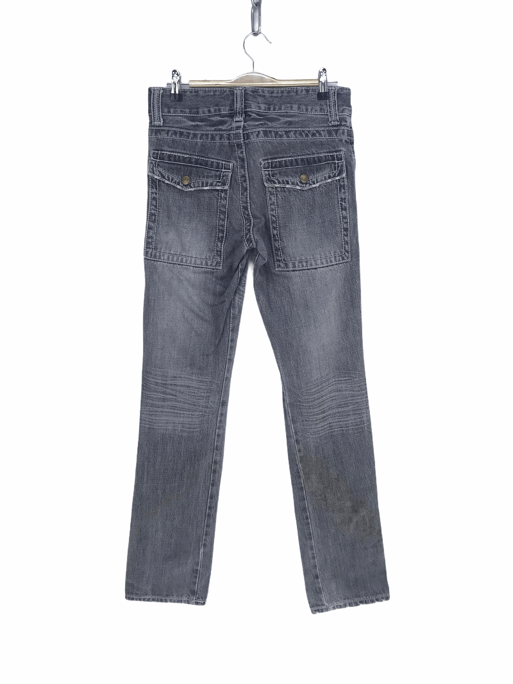 JACKROSE Vintage JACKROSE Japan Embroidered Star Denim Jeans Size US 30 / EU 46 - 3 Thumbnail