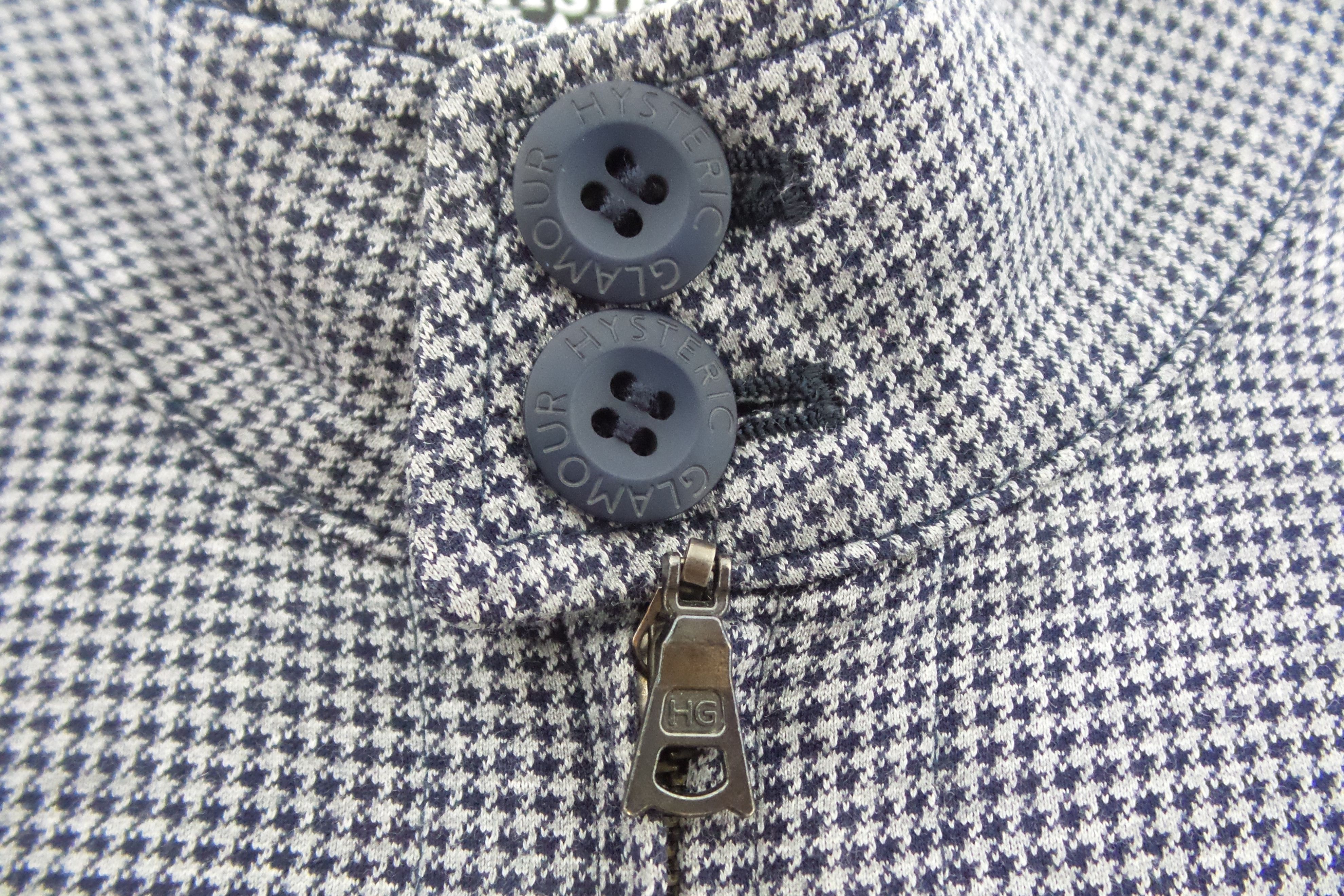 Hysteric Glamour × Japanese Brand Hysteric Glamour Houndstooth Zipper Jacket Size US S / EU 44-46 / 1 - 3 Thumbnail