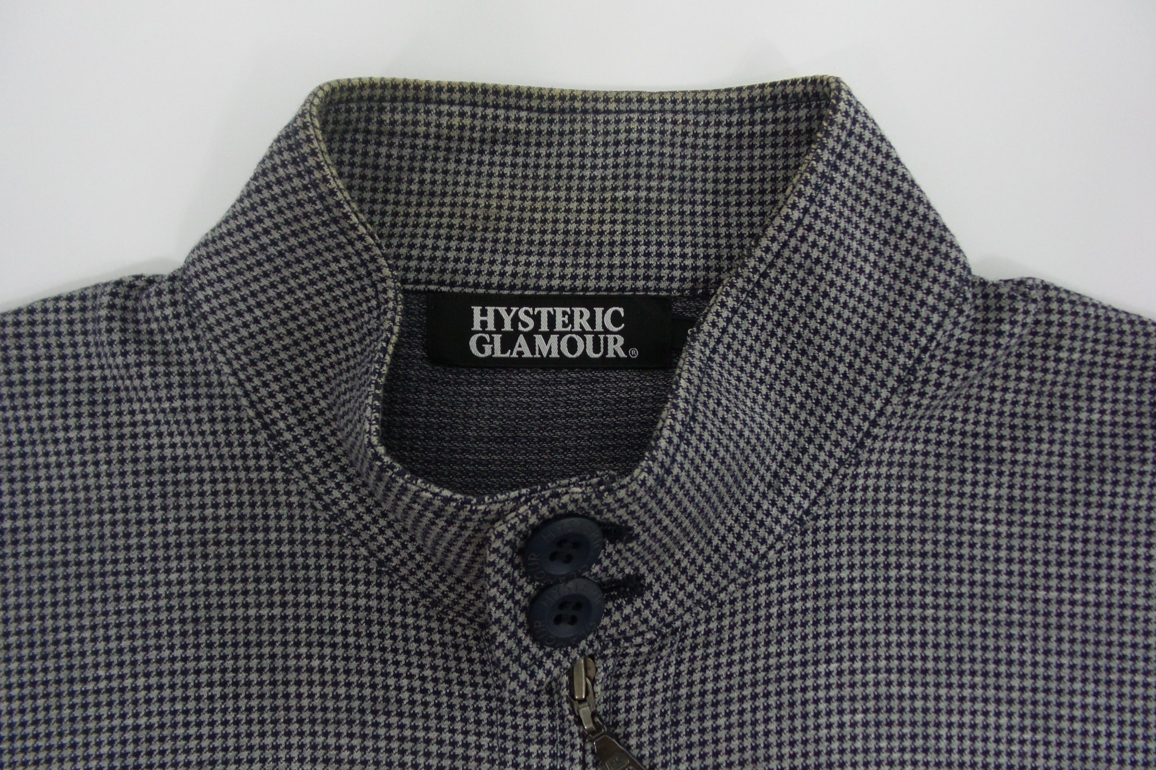 Hysteric Glamour × Japanese Brand Hysteric Glamour Houndstooth Zipper Jacket Size US S / EU 44-46 / 1 - 2 Thumbnail