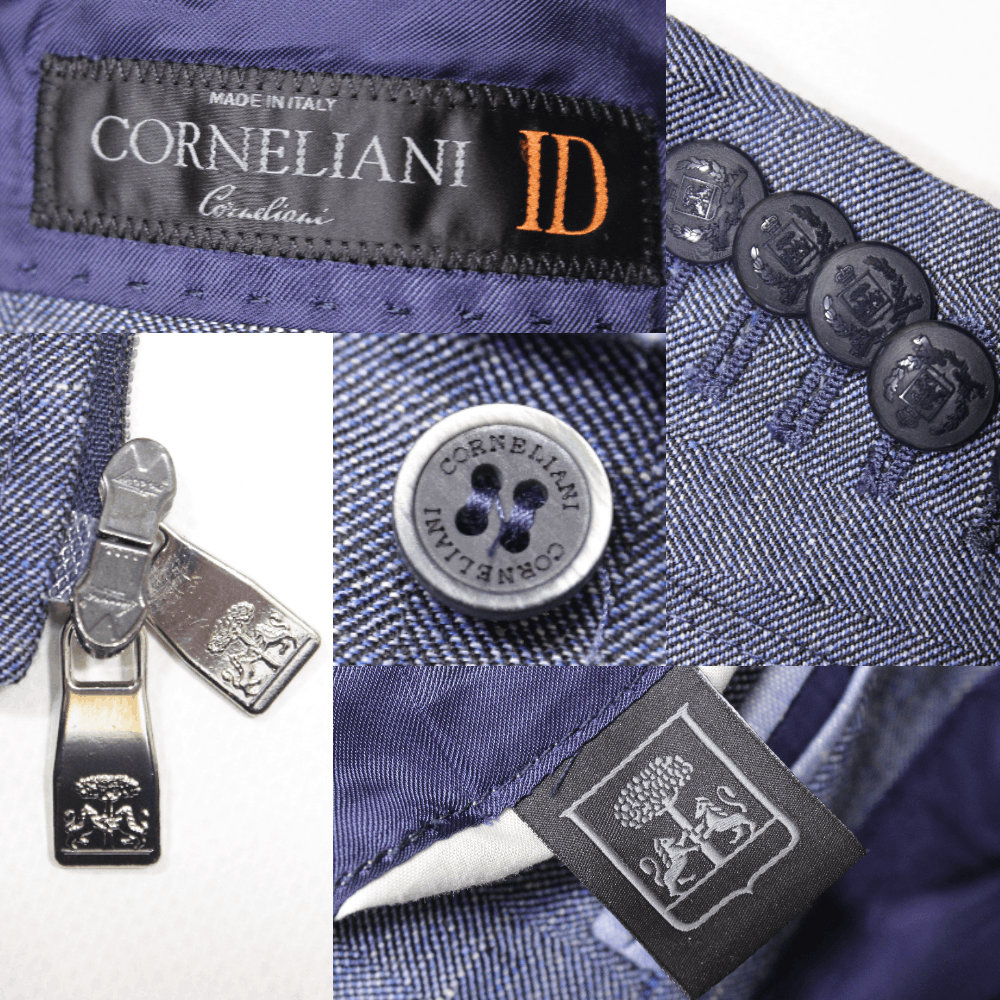 Corneliani RRP1600$ Trim Fit Flax Wool Sport Coat Size 52R - 10 Thumbnail