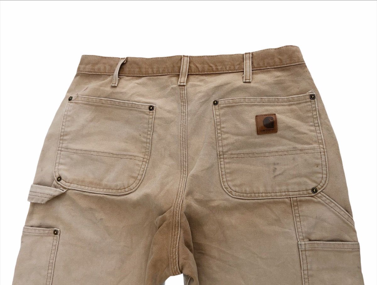 Carhartt × Carhartt Wip 💥Mega Rare!!!⚡️Carhatt Double Knee Custom Painted Carpenters Size US 31 - 7 Thumbnail