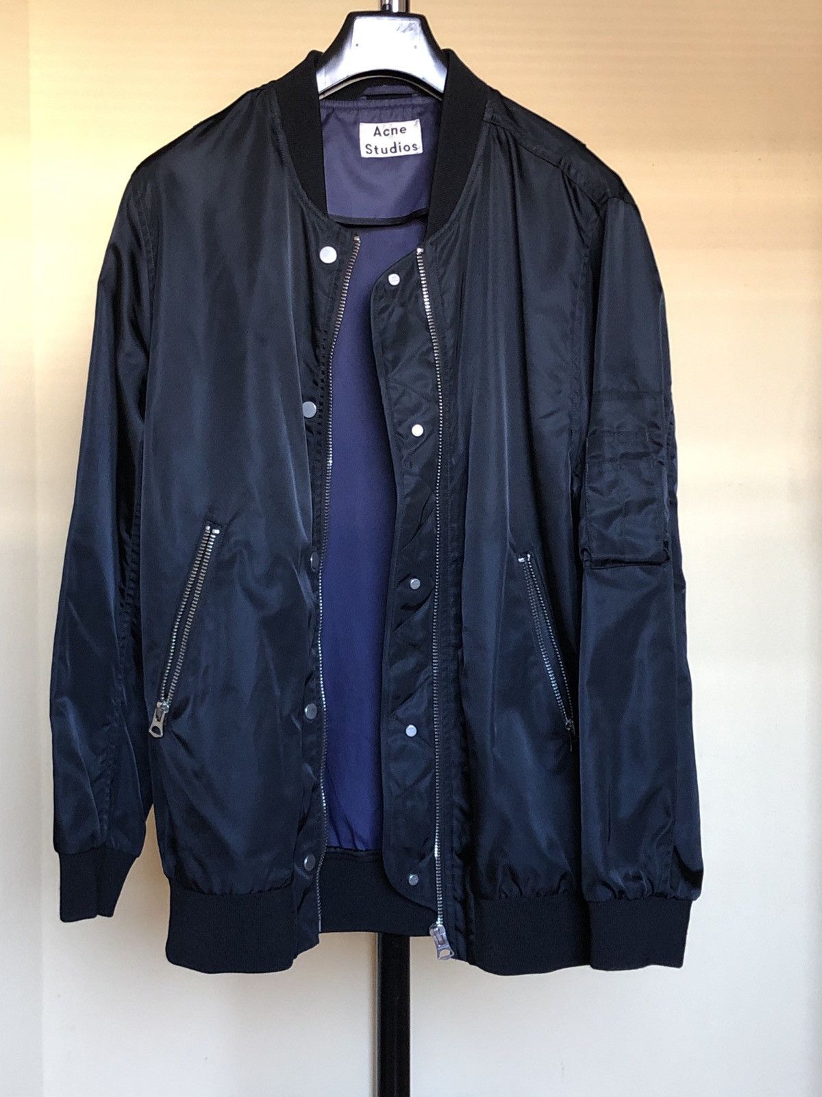 Acne Studios SS16 Varden Tech Bomber jacket | Grailed