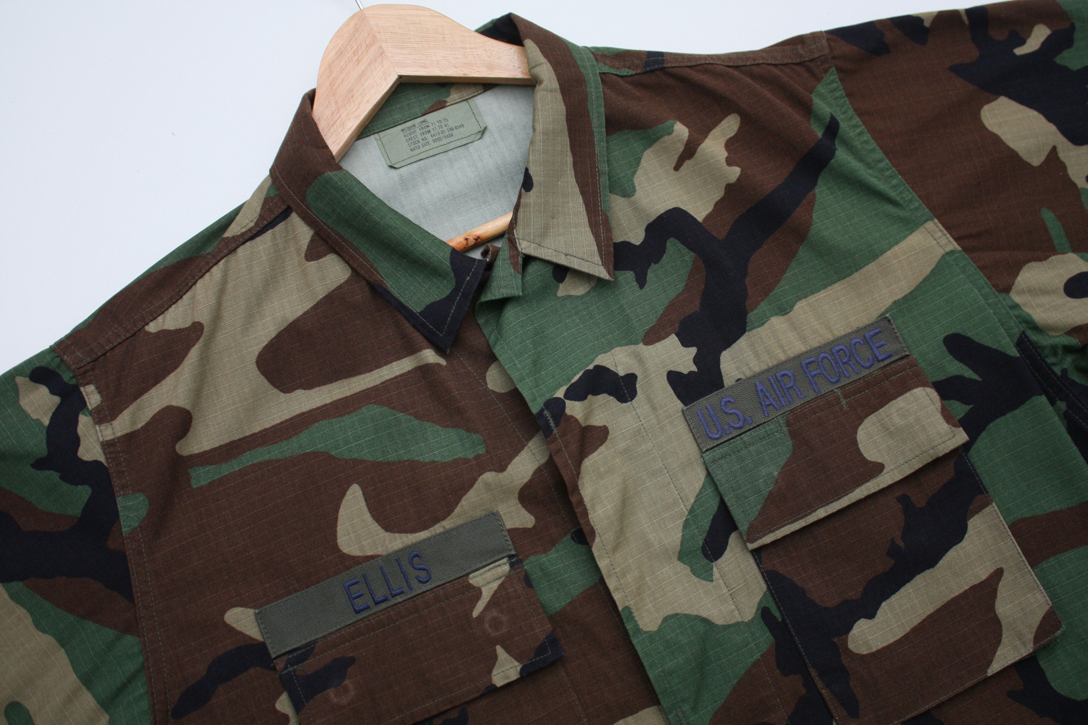 Vintage U.S. Air Force Camo Jacket Size US M / EU 48-50 / 2 - 3 Thumbnail