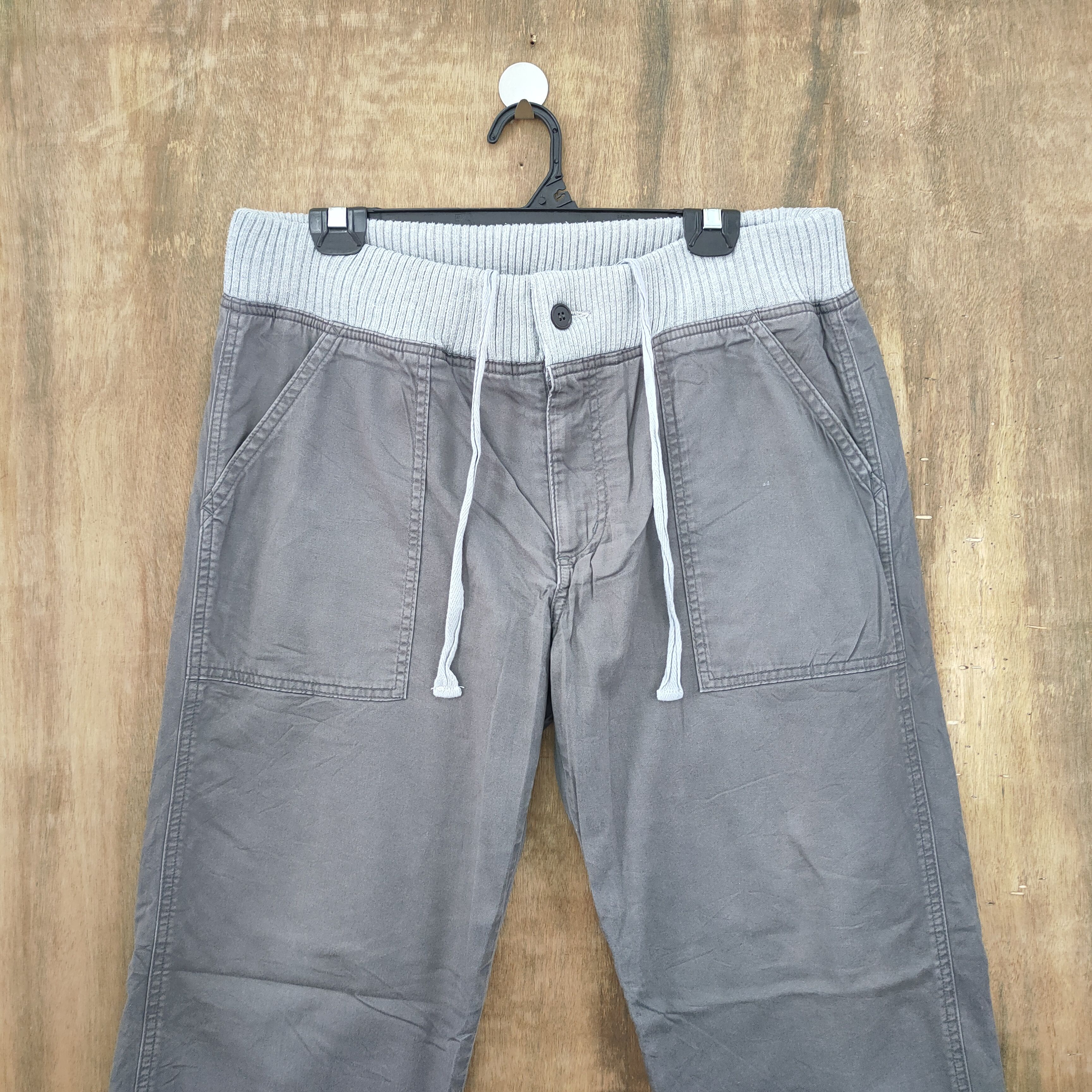 Japanese Brand VINTAGE JAPANESE BRAND SPRING WAIST BUSH PANTS Size US 34 / EU 50 - 2 Thumbnail