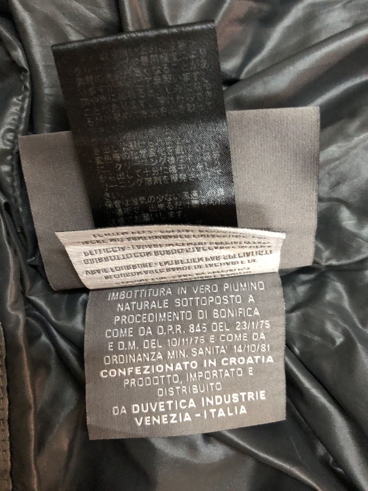 DUVETICA PURE GOOSE NEW DOWN LIGHT PUFFER JACKET