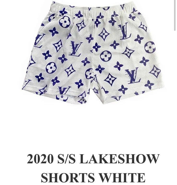 white and brown louis vuitton mesh shorts｜TikTok Search