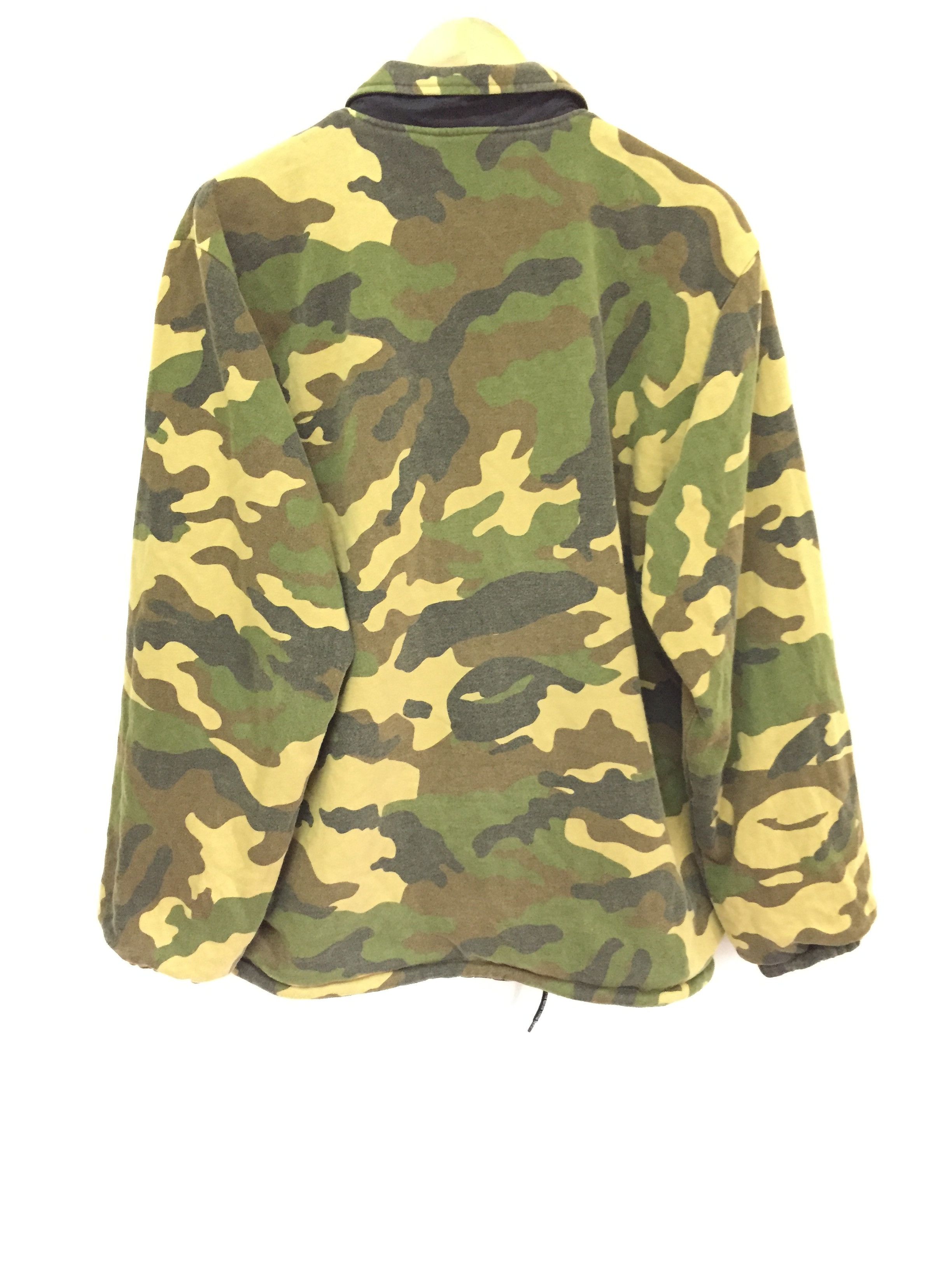 Bape 2008 Woodland Camo Reversible Coach Jacket Size US L / EU 52-54 / 3 - 7 Thumbnail