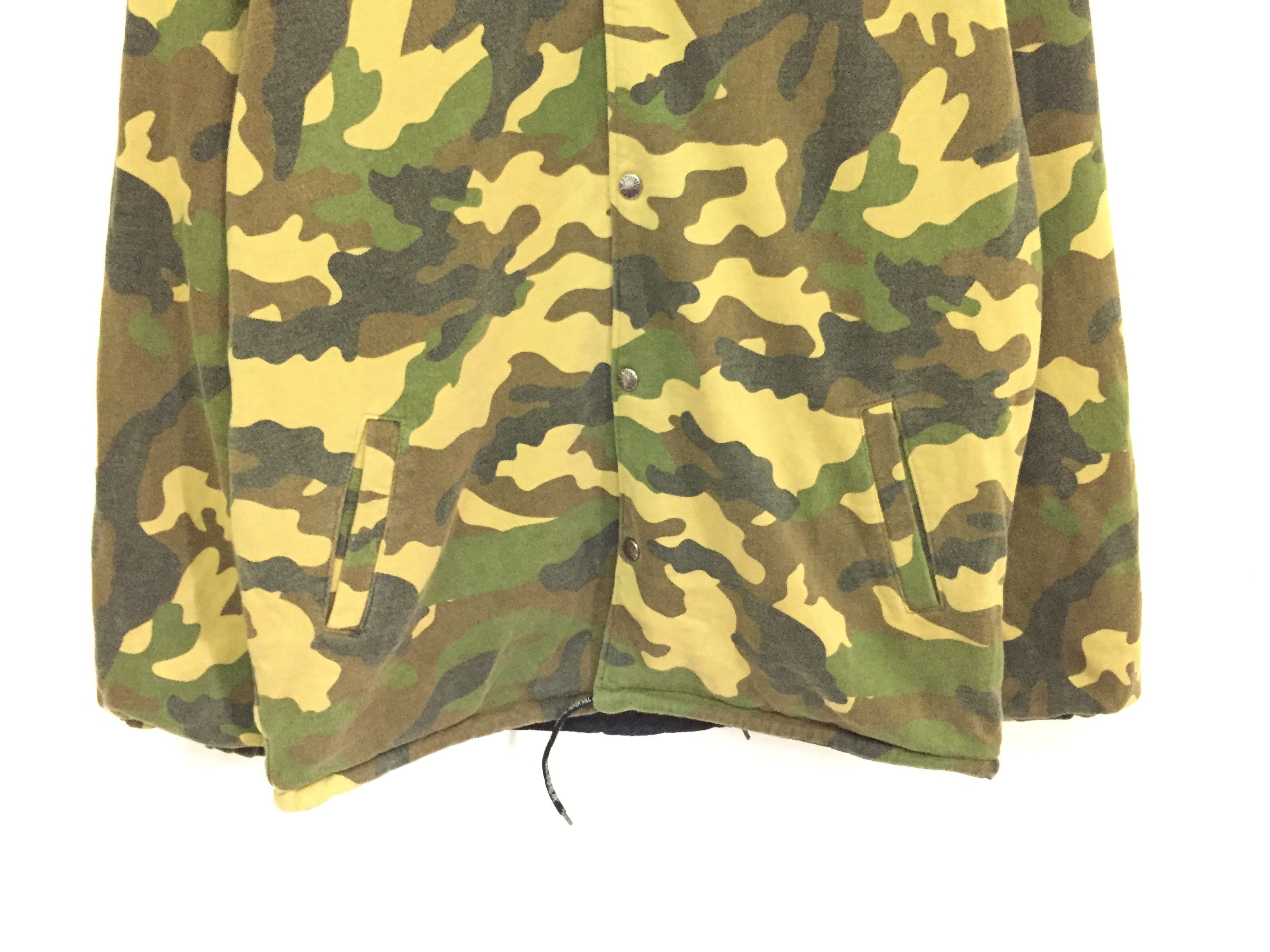 Bape 2008 Woodland Camo Reversible Coach Jacket Size US L / EU 52-54 / 3 - 4 Thumbnail