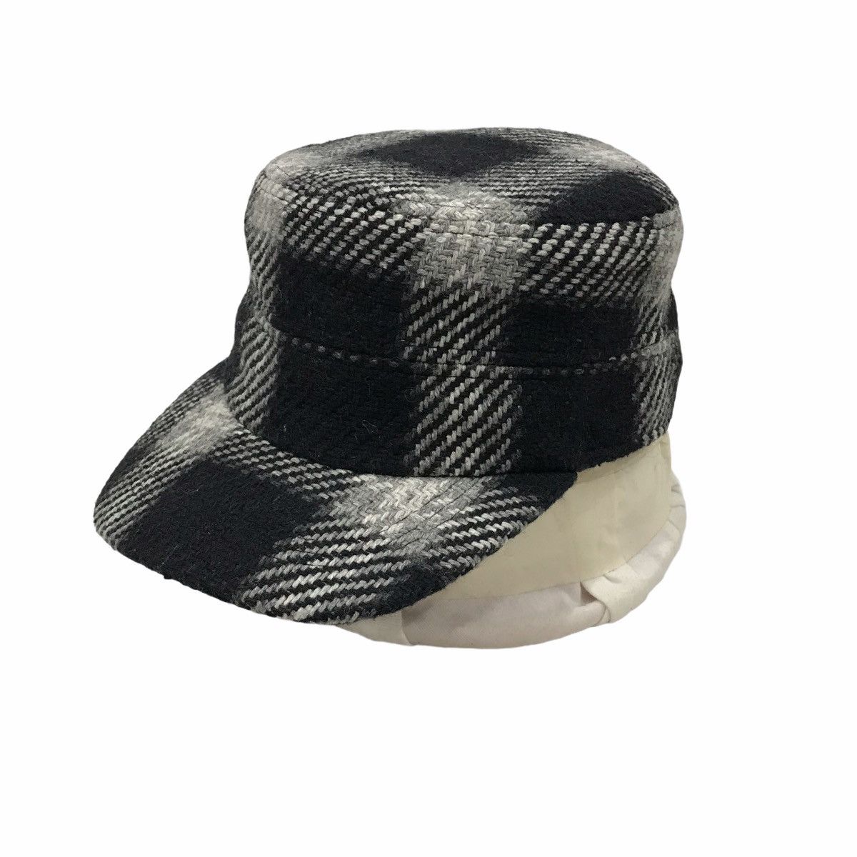 Design Tartan Black Hats Caps