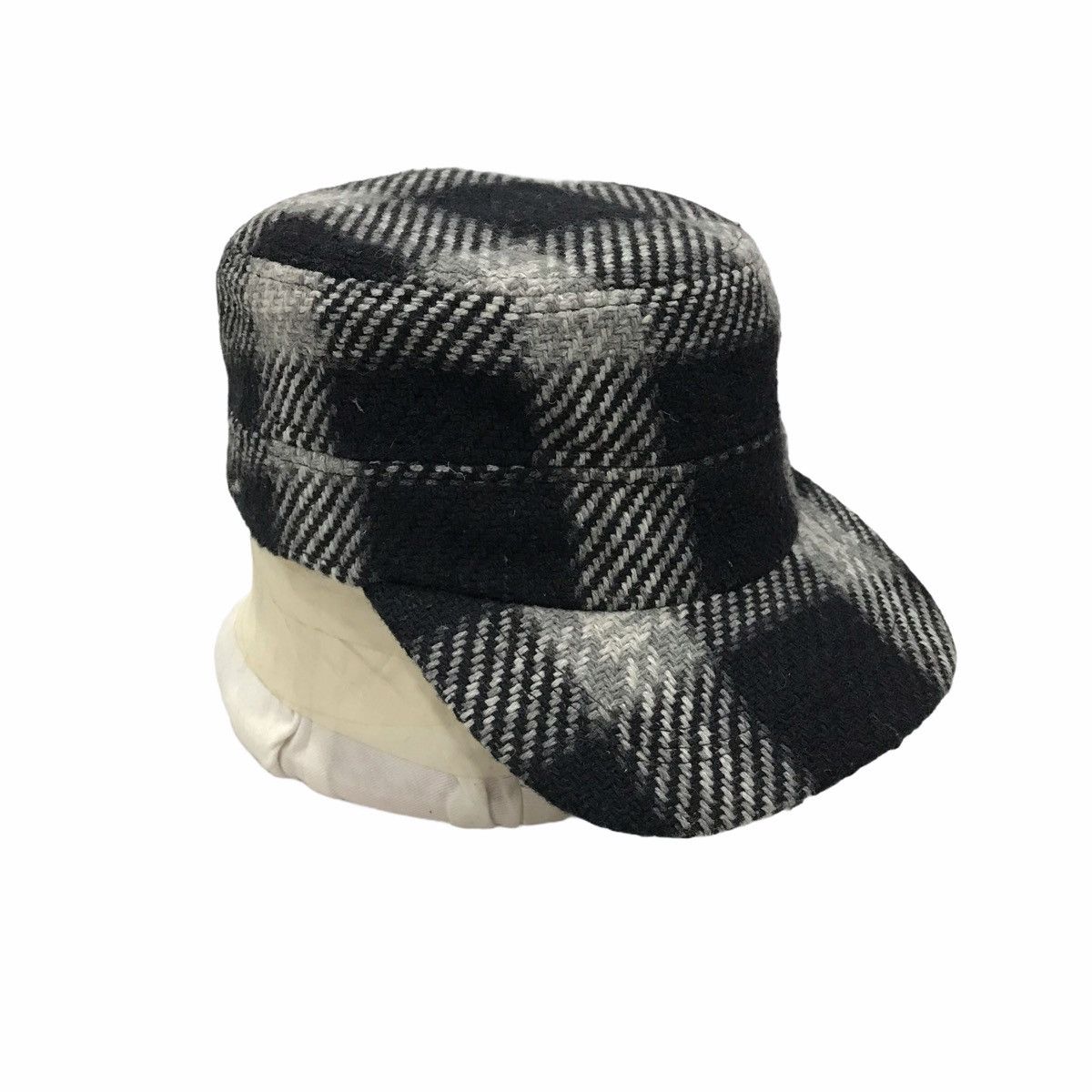 Design Tartan Black Hats Caps