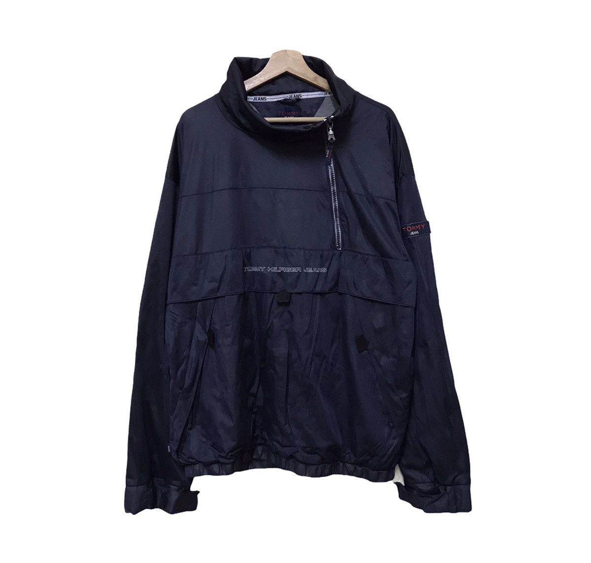 Tommy Hilfiger × Tommy Jeans Tommy Hilfiger Jeans Rare Design Jacket Size US XL / EU 56 / 4 - 2 Thumbnail