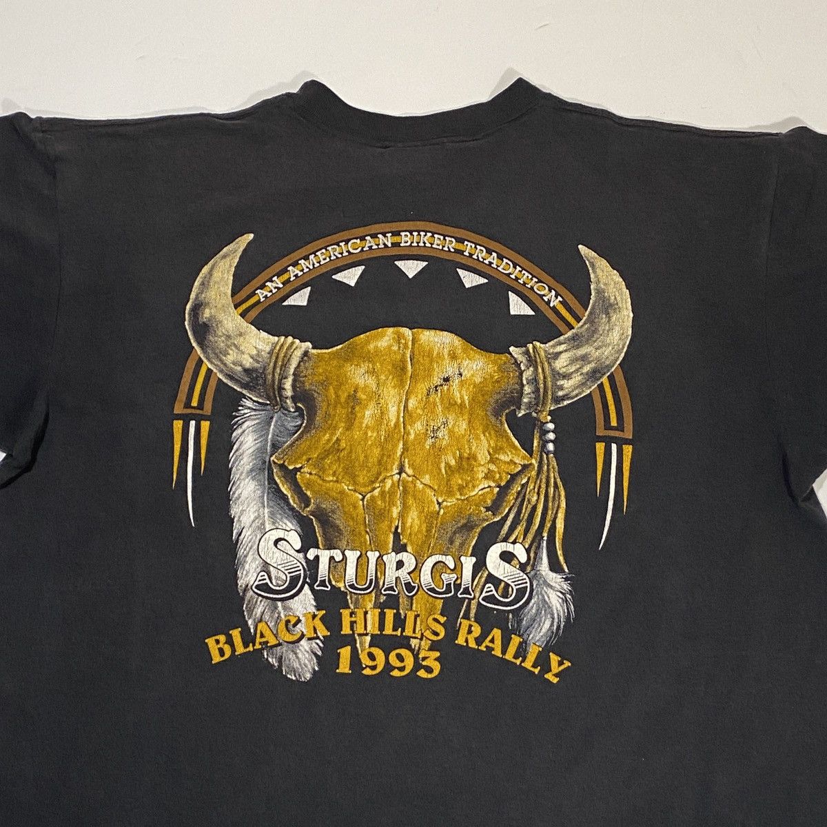 Harley Davidson × Vintage 93’ Sturgis 3D Emblem Tee Size US XL / EU 56 / 4 - 5 Thumbnail