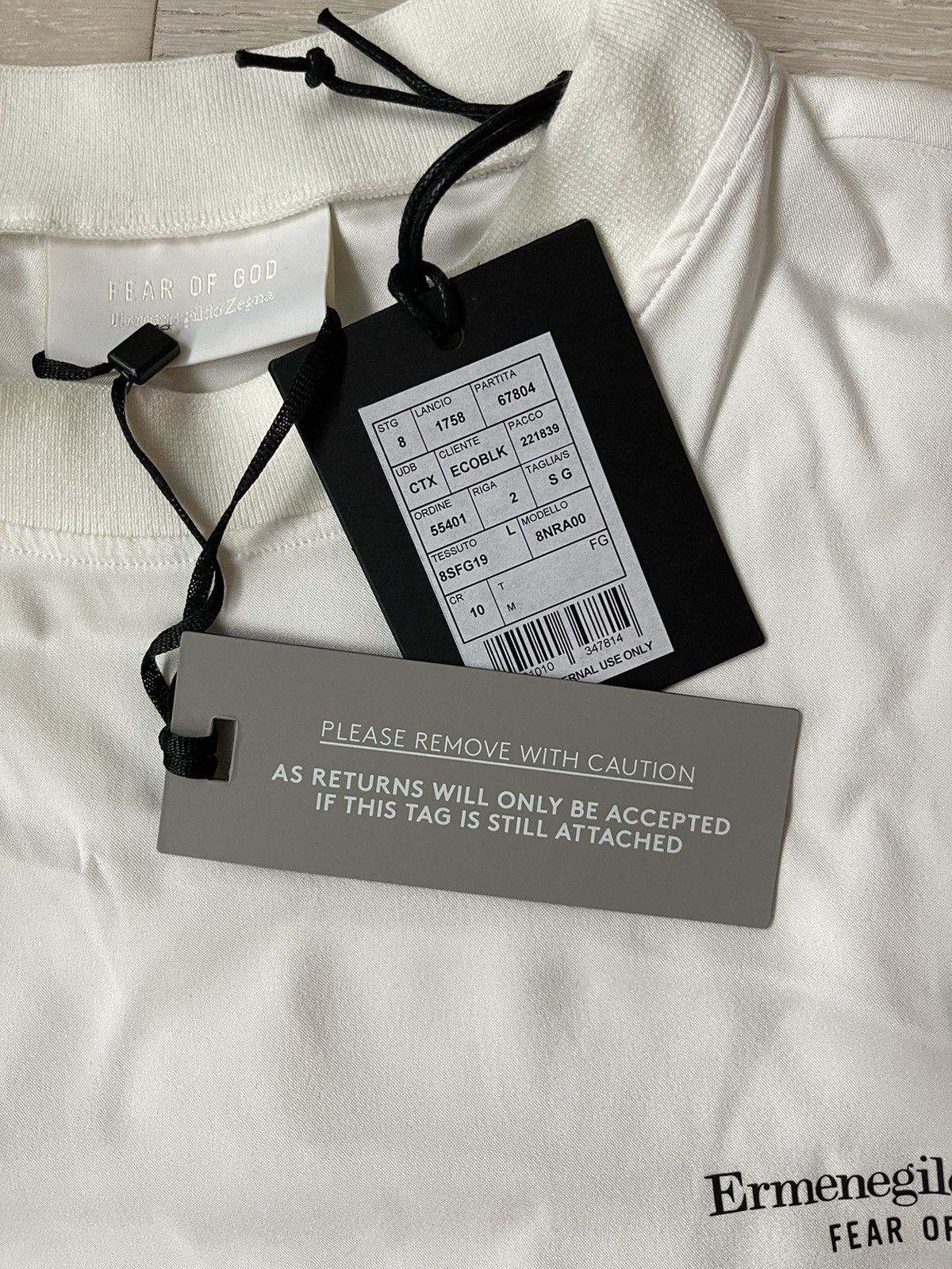 Ermenegildo Zegna × Fear of God FEAR OF GOD FOR ERMENEGILDO