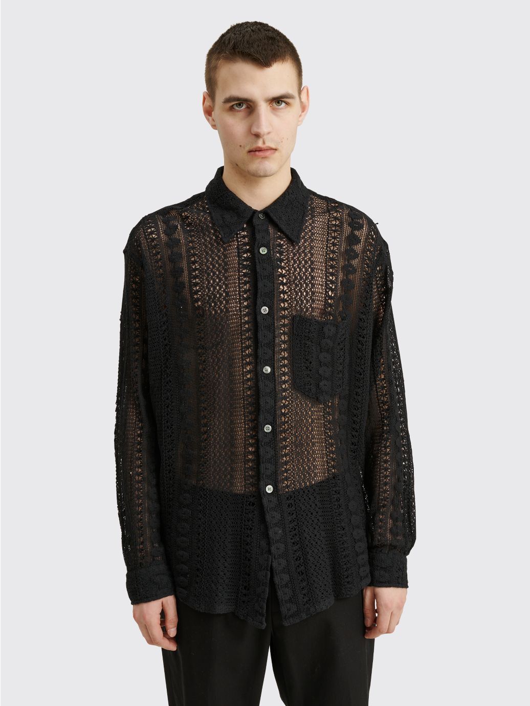 Our Legacy Our Legacy Crochet Coco Shirt | Grailed