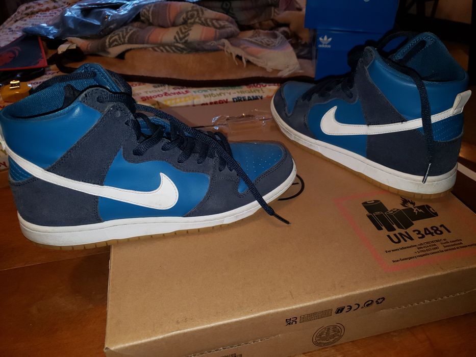 Sb zoom dunk cheap high pro industrial blue