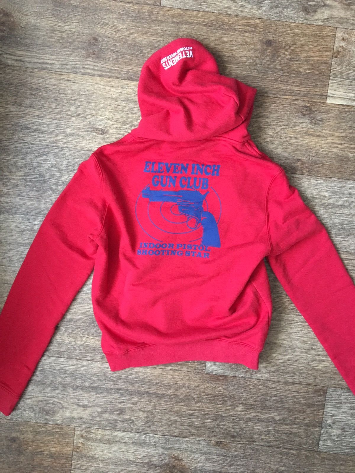 Vetements 11 Inch Gun Club Zip Hoodie | Grailed