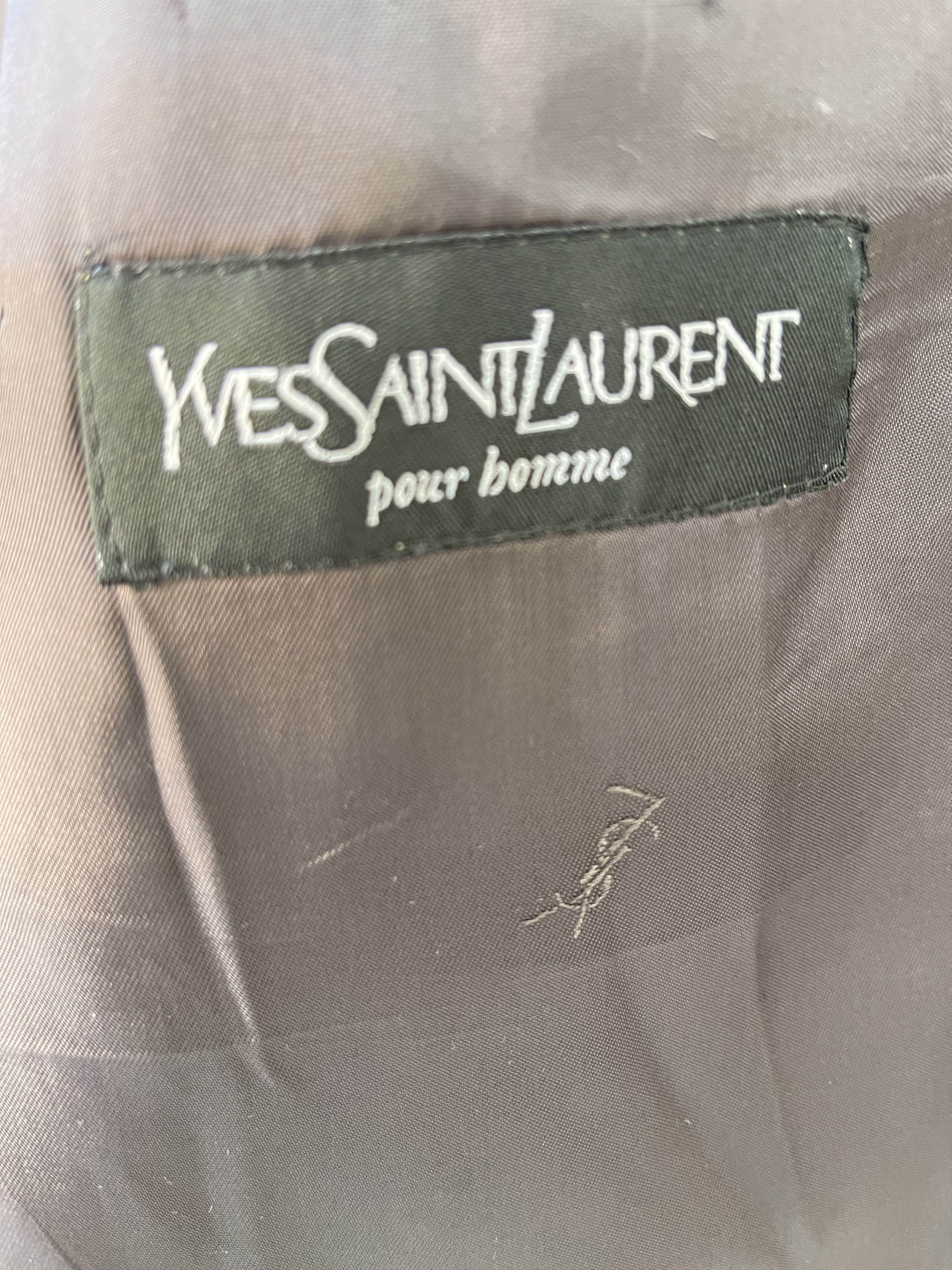 Yves Saint Laurent Ysl yves saint Laurent blazer jacket size L / xl Size US L / EU 52-54 / 3 - 11 Thumbnail