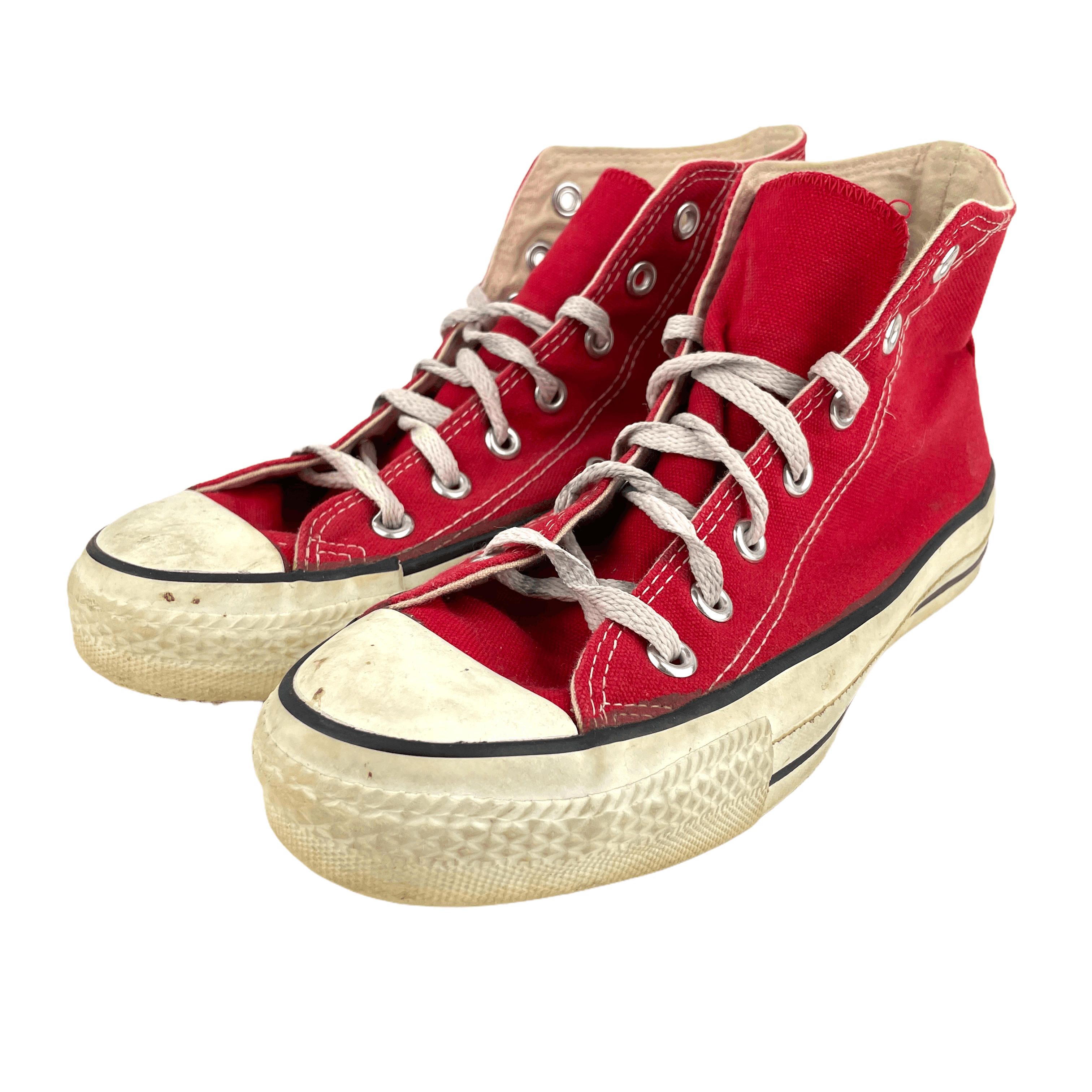 Converse × Vintage Vintage 80s Converse All-Star High Top Red 