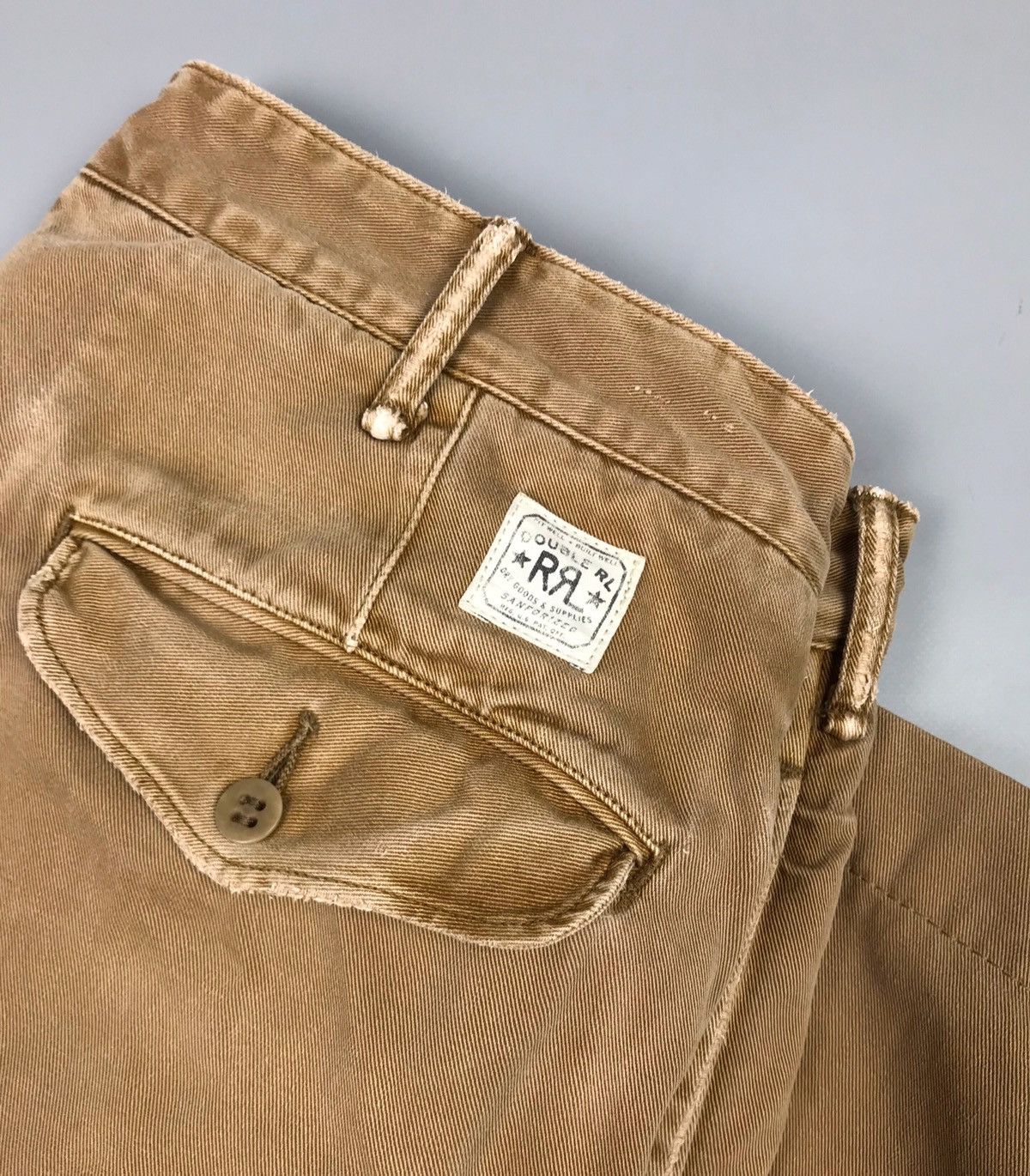 Polo Ralph Lauren RRL Double RL Ralph Lauren Officer Field Chino Pants  W32x34