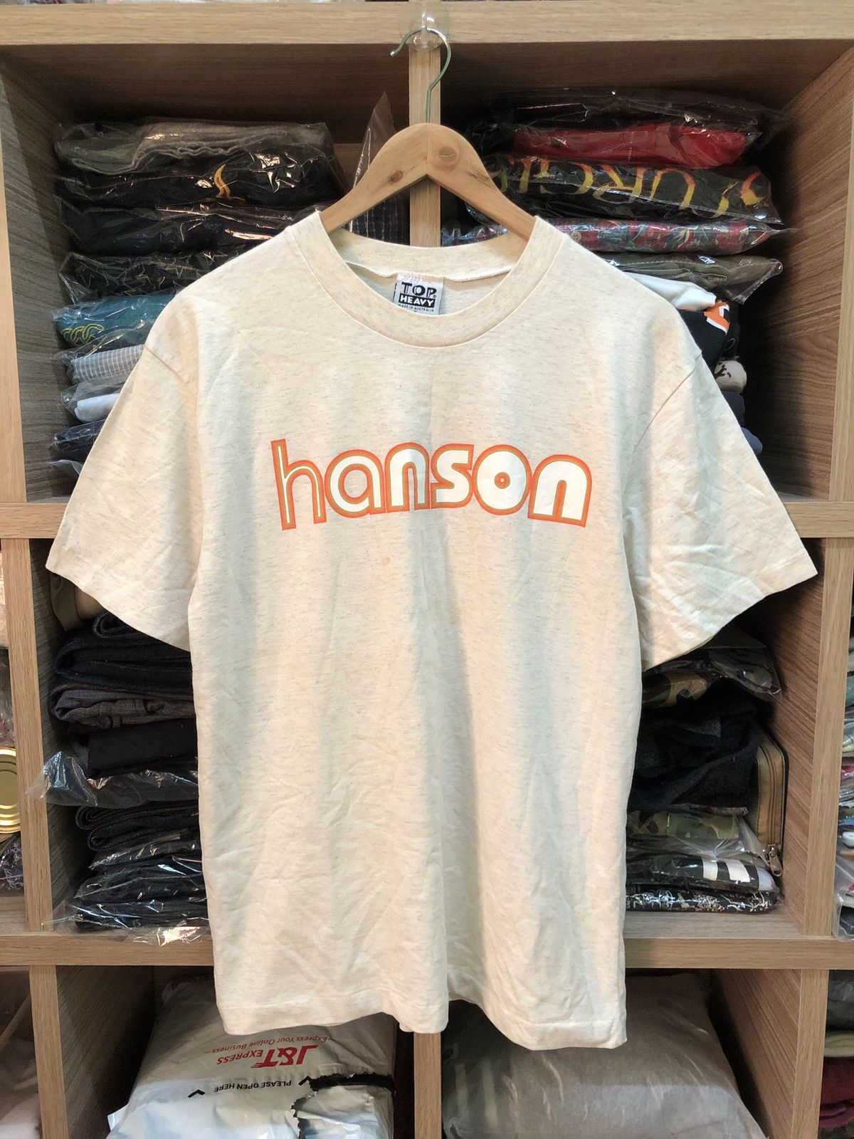Band Tees × Vintage Vintage Hanson Middle Of Nowhere Tshirts Size US S / EU 44-46 / 1 - 1 Thumbnail