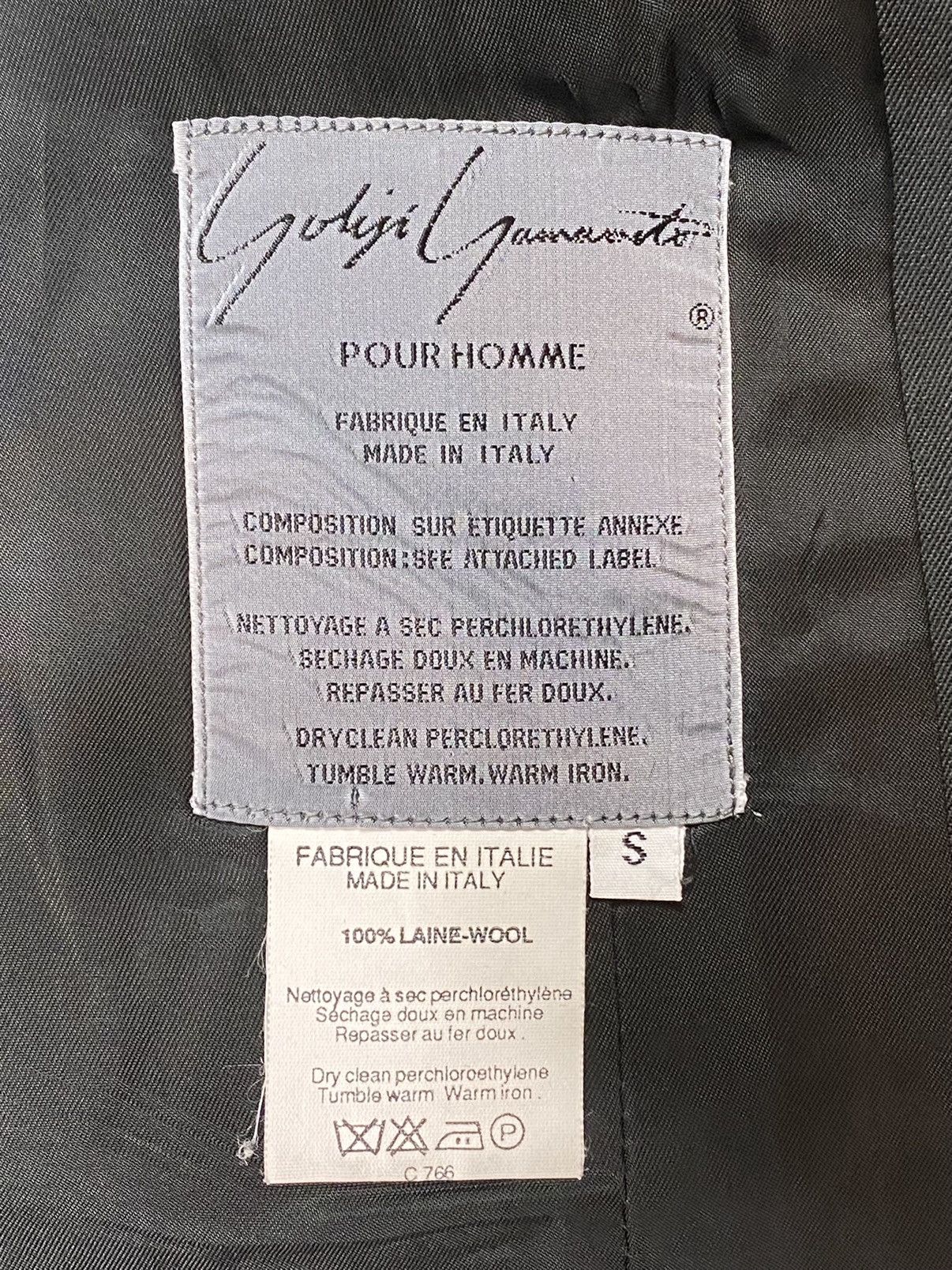 Yohji Yamamoto 80’s YYPH Insanely Rare Green Wool Gab Military Blazer Size US M / EU 48-50 / 2 - 9 Thumbnail