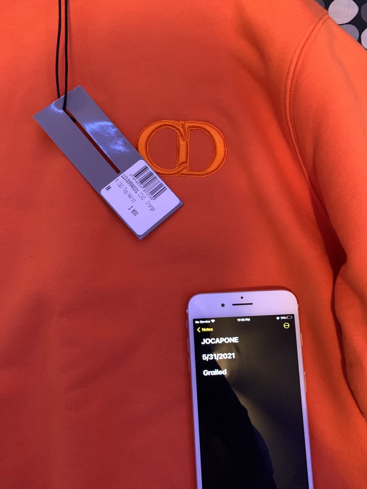 Dior CD ICON SWEATSHIRT Size US M / EU 48-50 / 2 - 2 Thumbnail