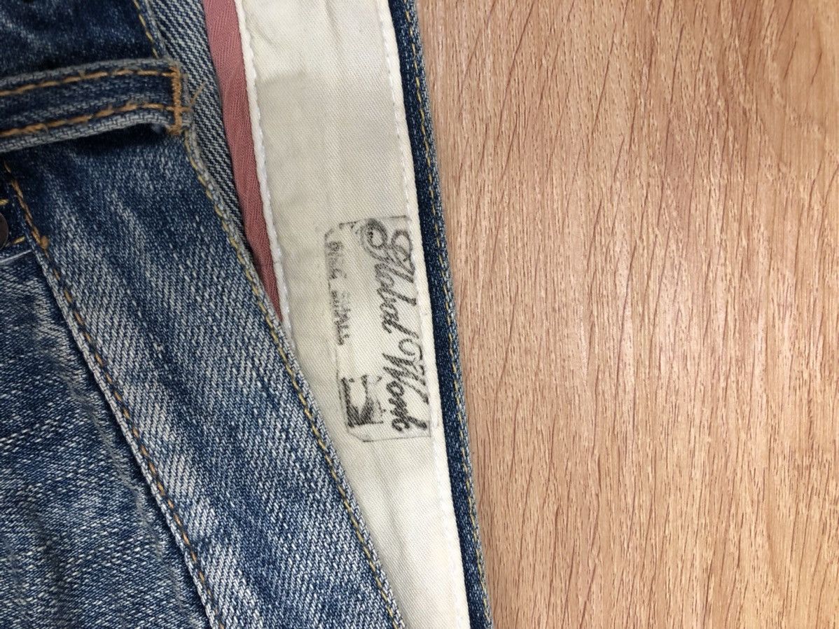 Who Decides War Japanese global work patchwork denim distressed jeans Size US 30 / EU 46 - 6 Thumbnail