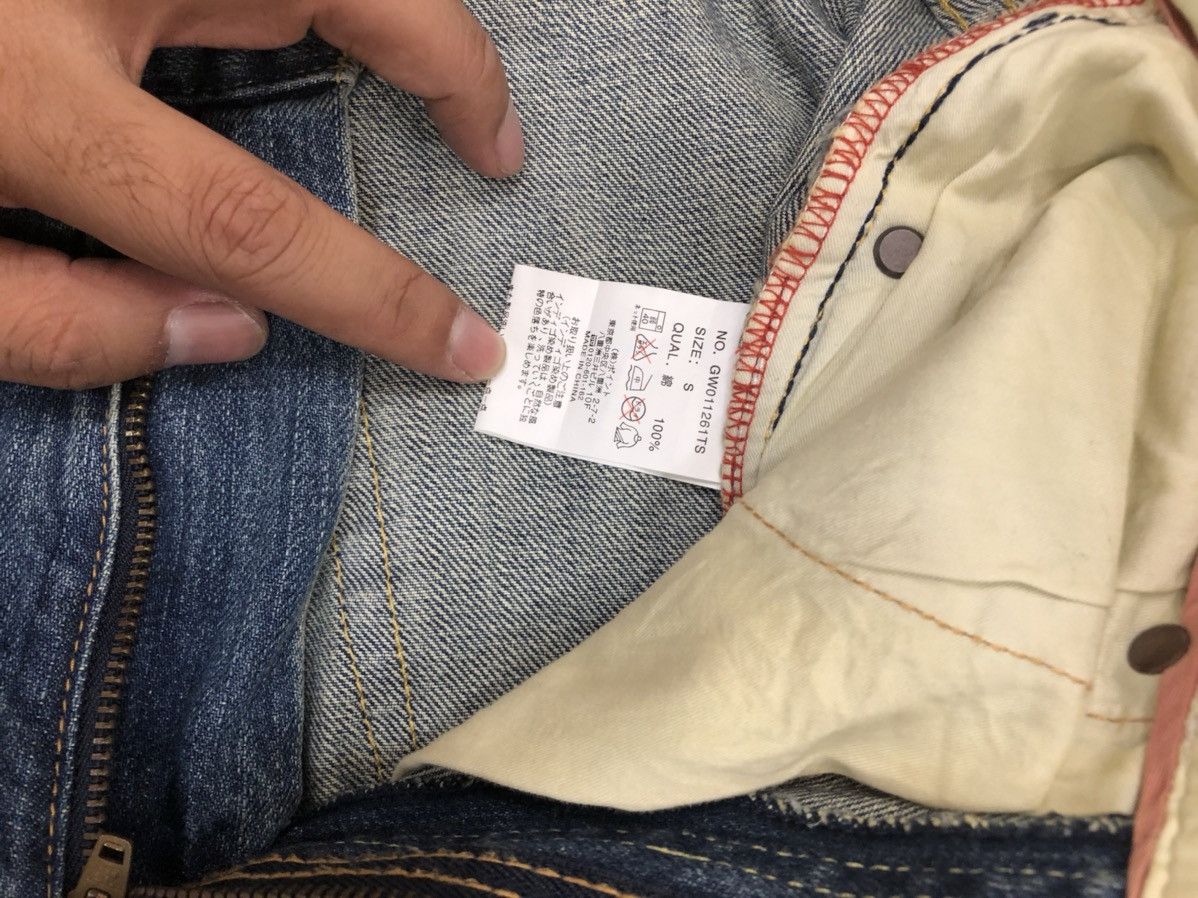 Who Decides War Japanese global work patchwork denim distressed jeans Size US 30 / EU 46 - 7 Thumbnail