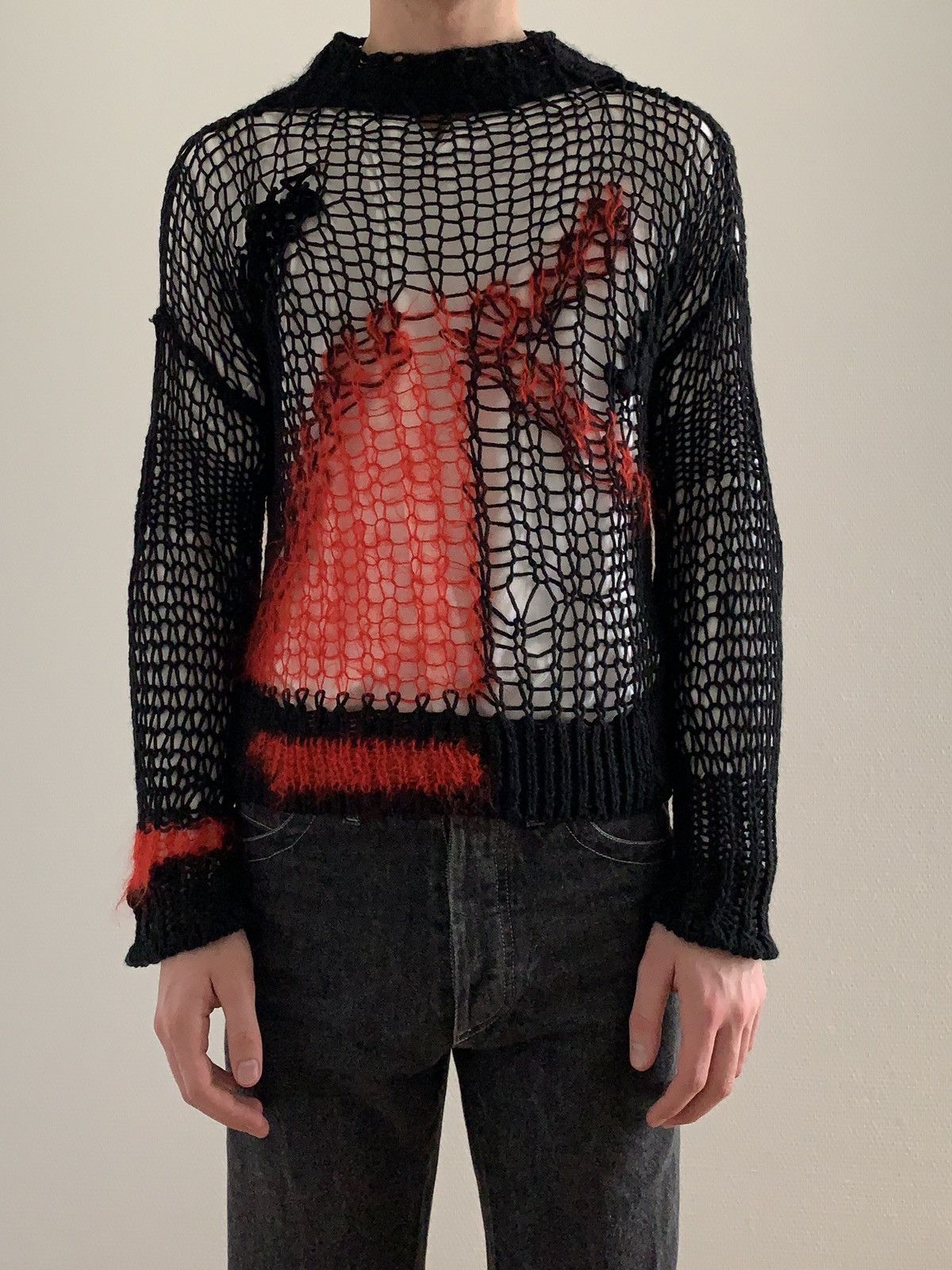 Jean Paul Gaultier FW07 mohair loose knit Size US S / EU 44-46 / 1 - 3 Thumbnail