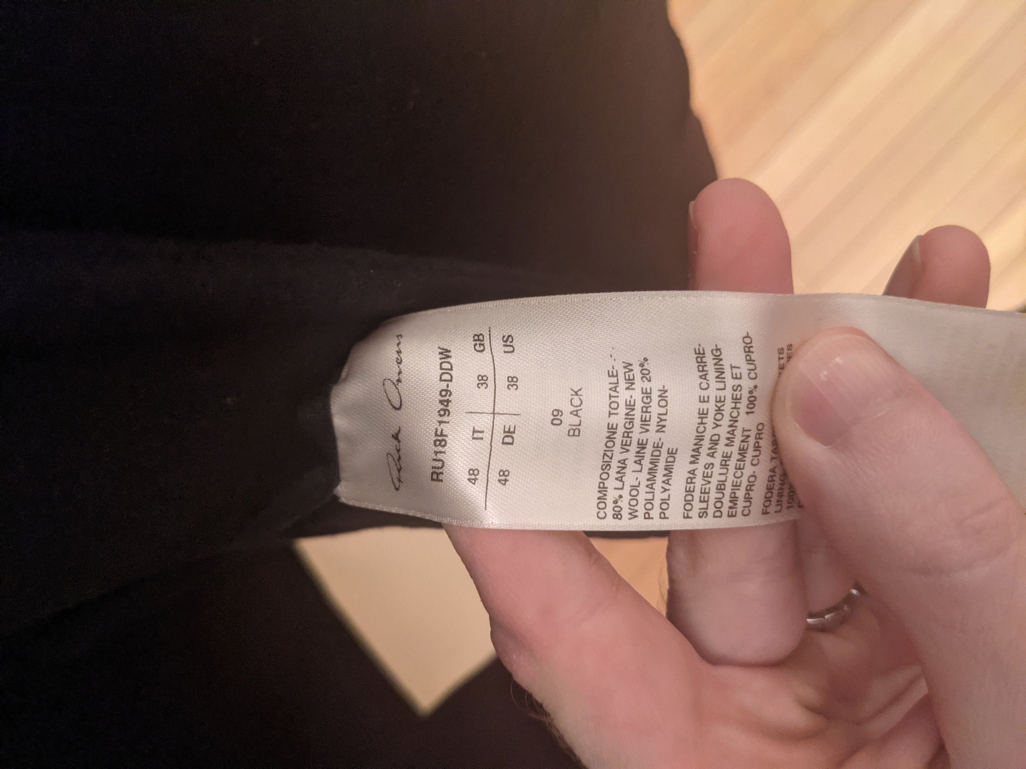Rick Owens Church Coat Size US M / EU 48-50 / 2 - 3 Thumbnail