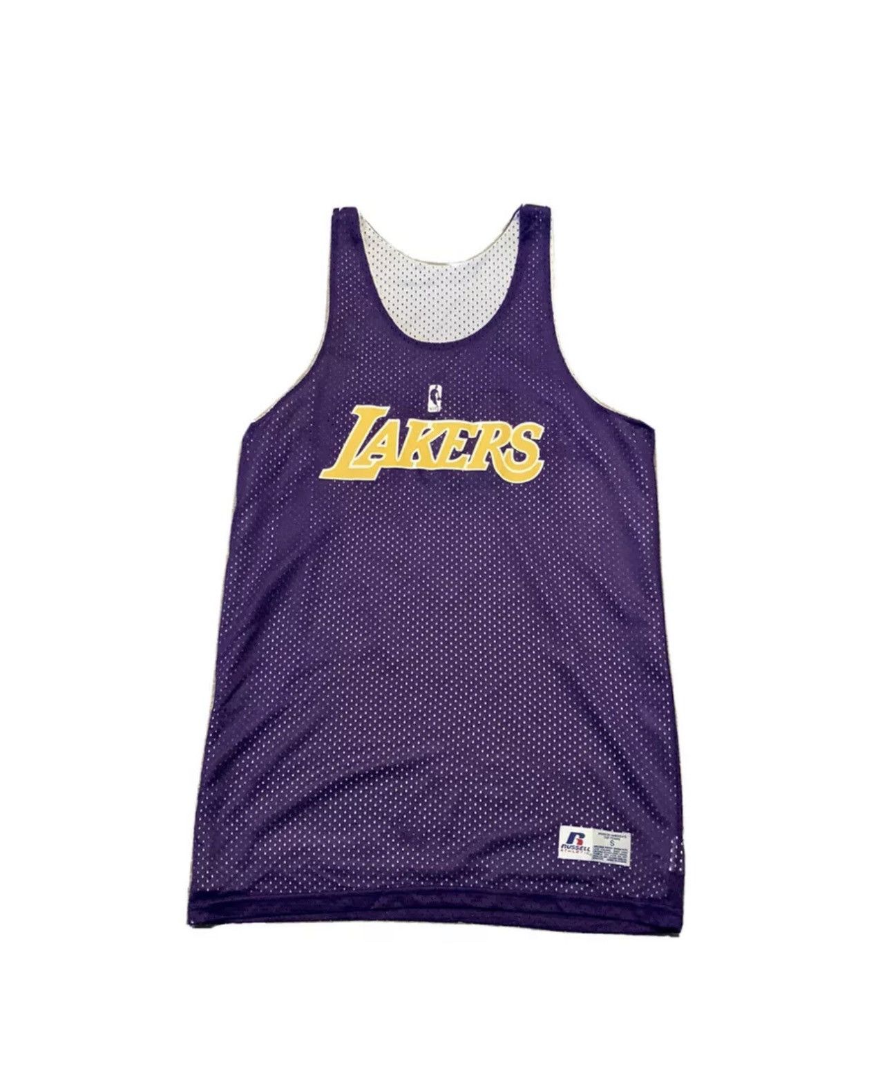 Vintage reversible Los Angeles Lakers NBA Champion practice jersey size 2XL