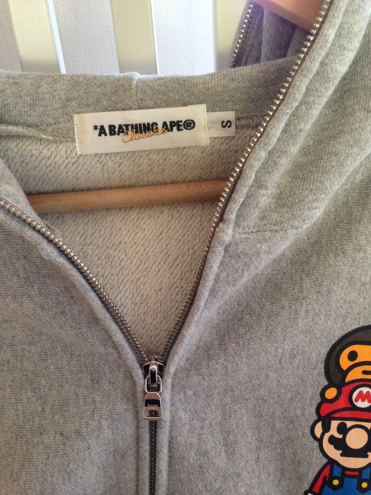 Baby milo mario hoodie hotsell