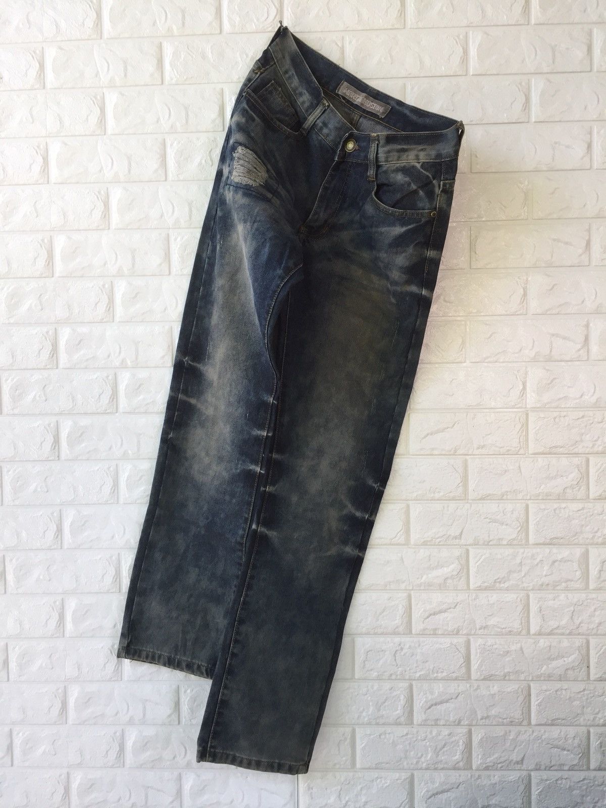 Designer × Japanese Brand Martin Kustom By Sk Homme Jeans Size US 29 - 2 Thumbnail