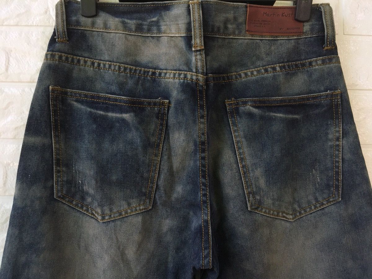 Designer × Japanese Brand Martin Kustom By Sk Homme Jeans Size US 29 - 10 Thumbnail